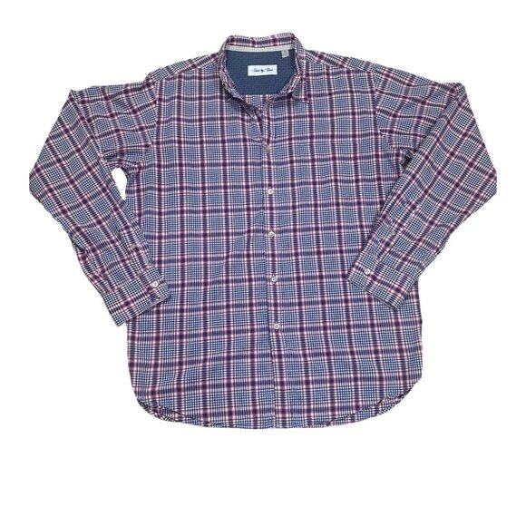 Shirt by Shirt Plaid Long Sleeve Button Down Shirt XL - Picture 3 of 8